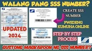 Paano Kumuha Ng Sss Number Online 2024 How To Get Sss Number Online Sss Online Registration 2024