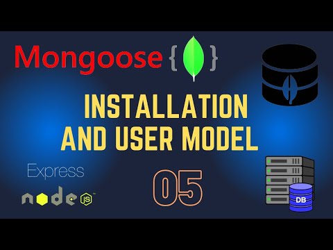 Mongoose Installation And User Model Create mongoose & Schema 05 .