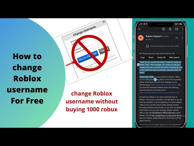 HOW TO CHANGE ROBLOX USERNAME FOR FREE WITHOUT PAYING 1,000 ROBUX