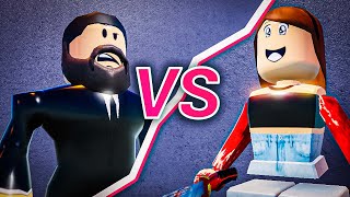 Мистер Брукхейвен VS Дженна хакер в Роблокс! Версус Батл Роблокс | Versus Battle Roblox