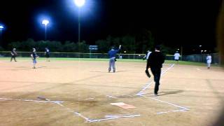 Brad Hartwell to Chad Corona to Casey Ketelsleger Double Play 2-22-12