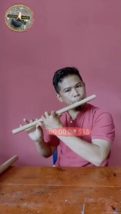 cara agar Nafas panjang dengan tiup suling #short
