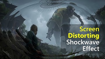 Shockwave Distortion Effect Like Black Myth Wukong in Unity3D