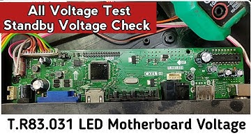 T.R83.031 All Voltage Test Standby Voltage Check