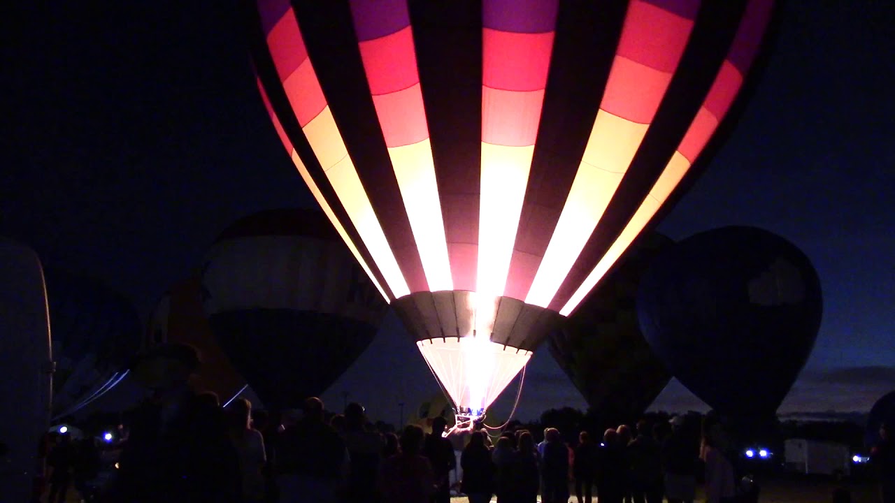 Orlando Balloon Glow 2018 Time Lapse (Caution: Flashing Lights) - YouTube