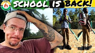 The Boys Are Back to School in Jamaica! 🎒🌴🇯🇲