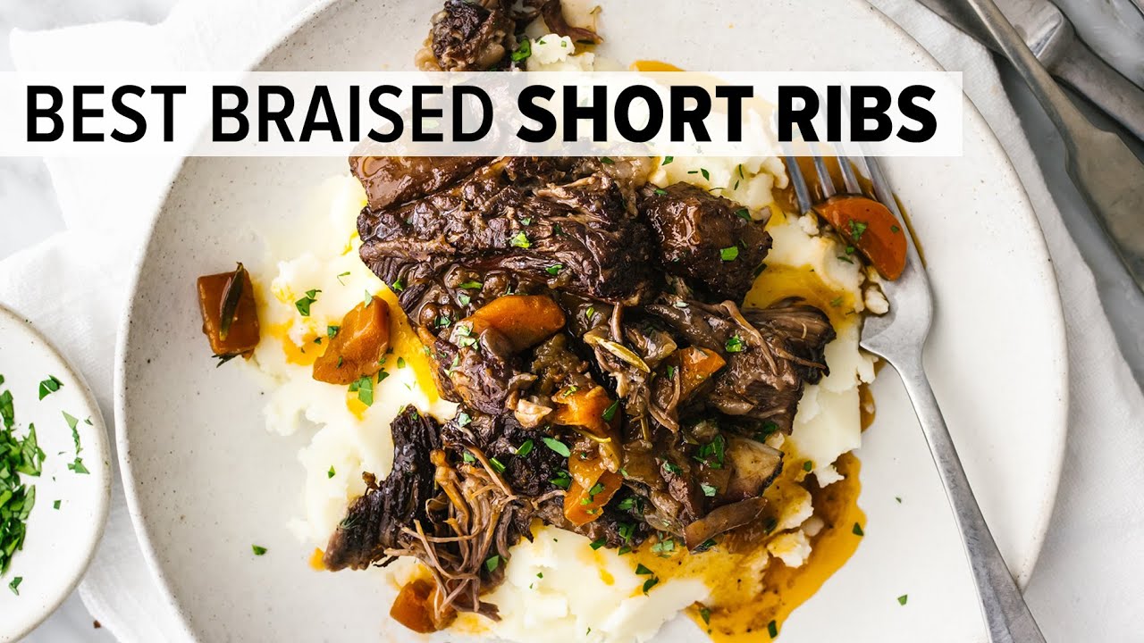 BRAISED SHORT RIBS | seriously tender beef short ribs