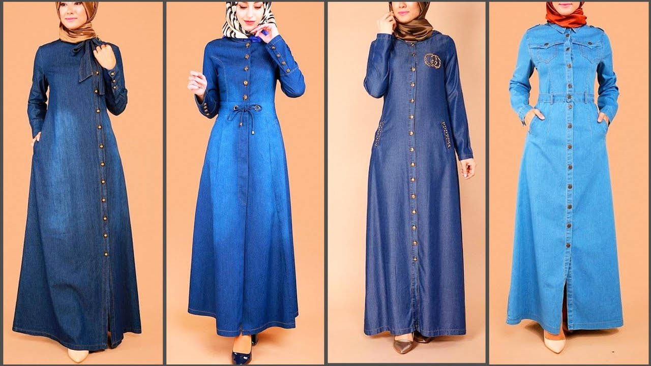 New Stylish Button Embellished Denim 