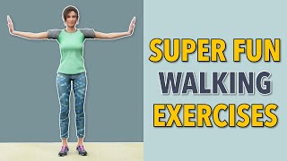 Super Fun Standing Cardio: 15-Min Home Walking Exercises