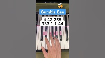 Thumbnail of Bumble Bee (Piano Tutorial) #TikTok