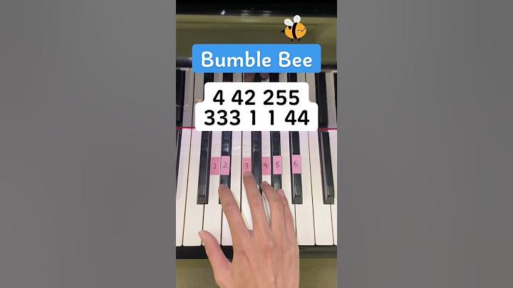 Bumble Bee (Piano Tutorial) #TikTok