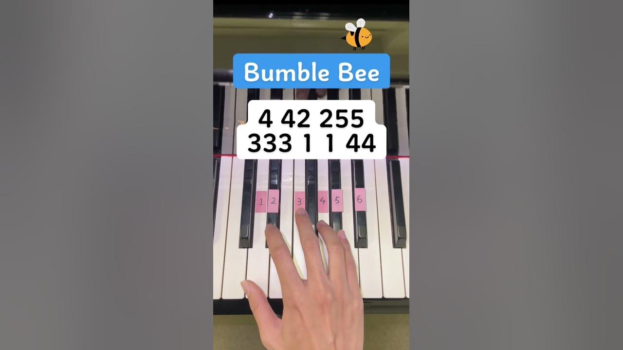 Bumble Bee (Piano Tutorial) #TikTok