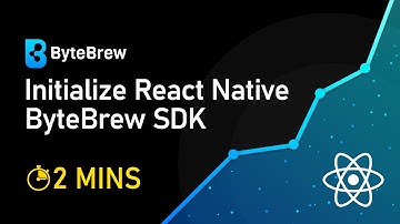 How to initialize ByteBrew SDK in your React Native App in 2 Minutes!