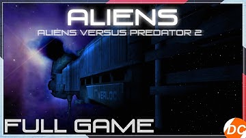 ALIENS GAME🤖Aliens versus Predator 2 FULL GAME Marine Mission Aliens Longplay Full Game Walkthrough