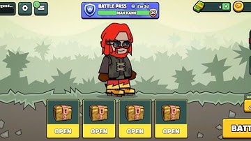 MINI MILITIA CRATE OPENING | STANDARD CRATES OPENING IN MINI MILITIA | 5 STANDARD CRATES OPENING |