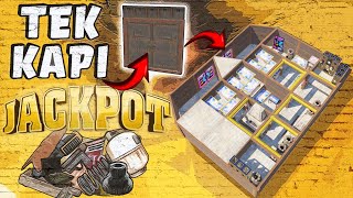 Tek Kapıya Full HQ Base Raidlemek | EFSANE LOOT ! Rust Türkçe