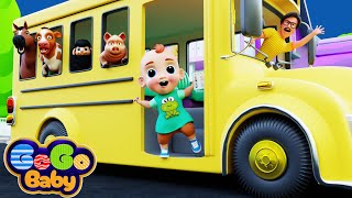 wheels bus sing along songs babies gogo baby nursery rhymes