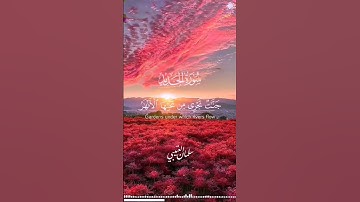 { يوم ترى المؤمنين والمؤمنات يسعى نورهم بين أيديهم وبأيمانهم} آية 12سورة الحديد القارئ سلمان العتيبي