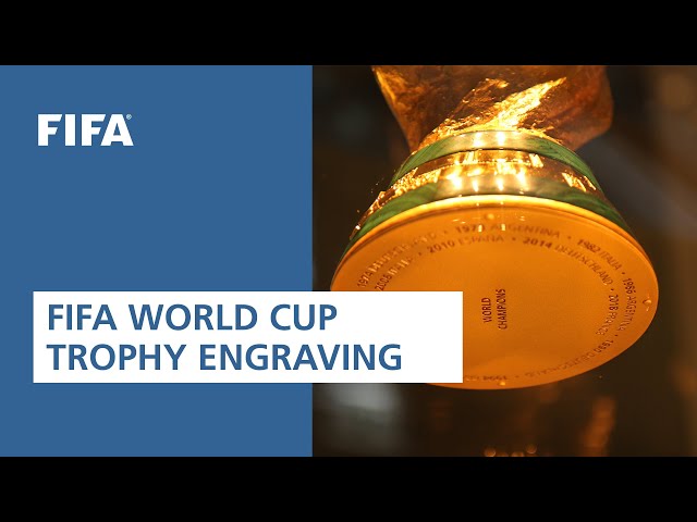 FIFA World Cup Trophy Engraving! class=