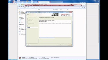 How to install oracle 11g on windows 7 64 bit (Part 5 of 5) - Database Tutorial 23