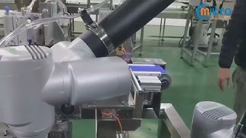 Robot cộng tác xếp hàng vào thùng carton Mikyo Đà Nẵng #mikyo #cobot #robotcongtac #tudonghoa #robot