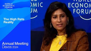 The High Rate Reality | Davos 2024 | World Economic Forum