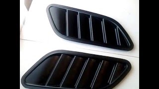 replica vorsteiner bmw e9x e90 e91 e92 e93 tuning gtrs bonnet dtm hood vent grill m3 air duct emu