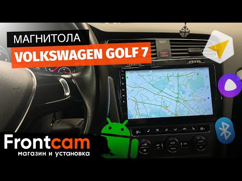 Магнитола Canbox H-line для Volkswagen Golf 7 на ANDROID