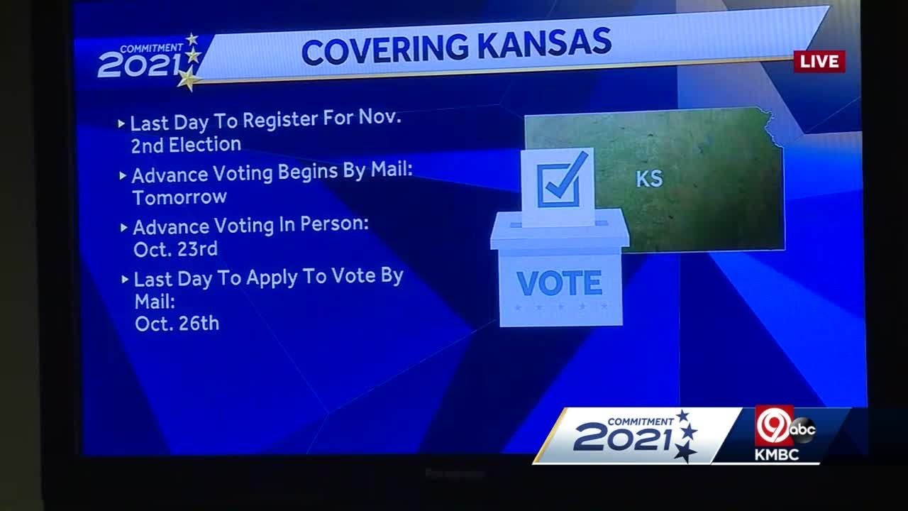 Last day to register to vote in Kansas for November, 2021 elections