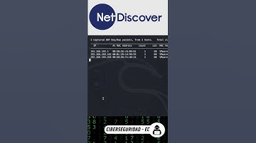 netdiscover  #ciberseguridad #computación #computación #informatica #informaticatutorial