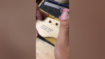 DIY pinned guitar tuners install EASY!