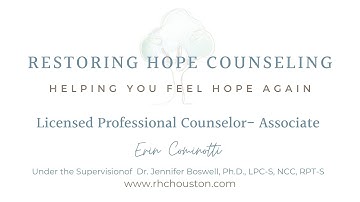 Meet Erin Cominotti, LPC-A- Play Therapist