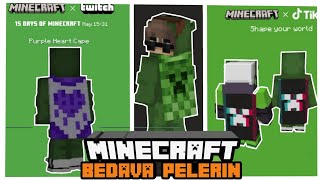 Minecraft'ta 3 Bedava Pelerin Nasıl Alınır - PE&BE