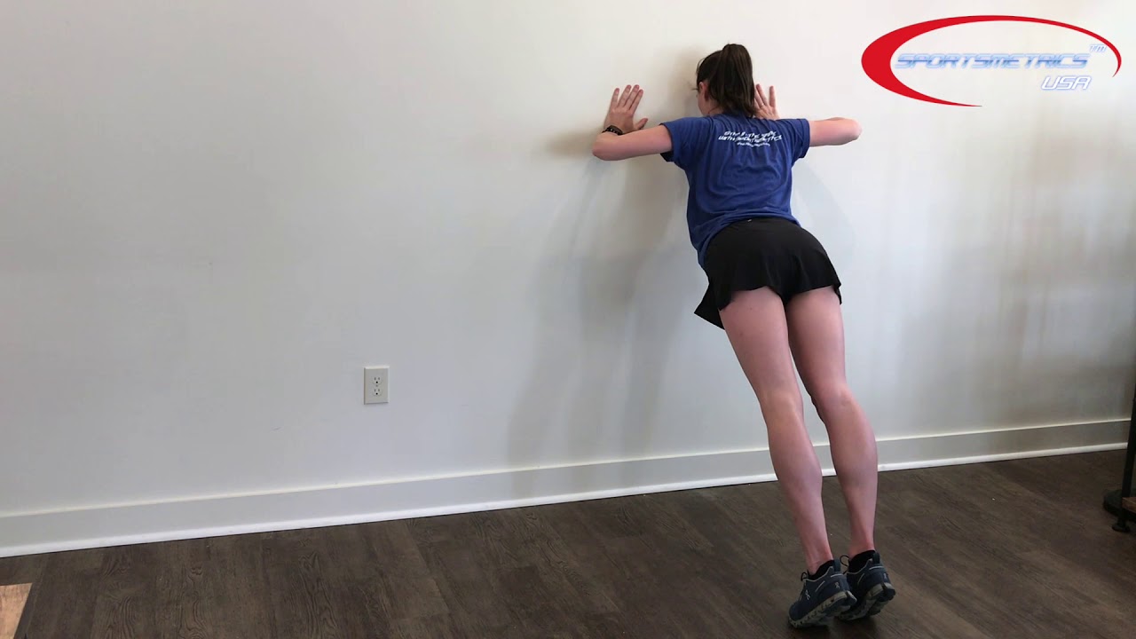 Sportsmetrics WIPP Plyometric Wall Pushup YouTube