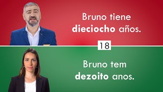 Los números en portugués brasileño | Frases con números en portugués