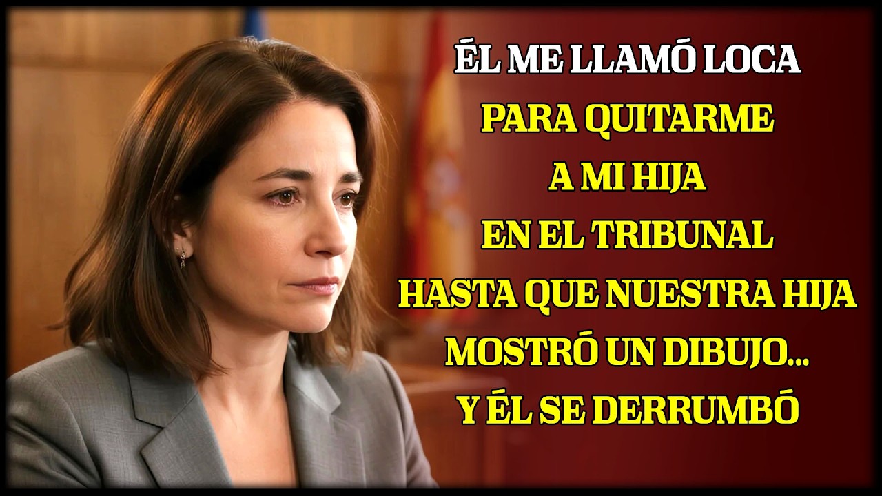 Dijo al juez que estaba loca; dibujo de nuestra hija rompió su farsa