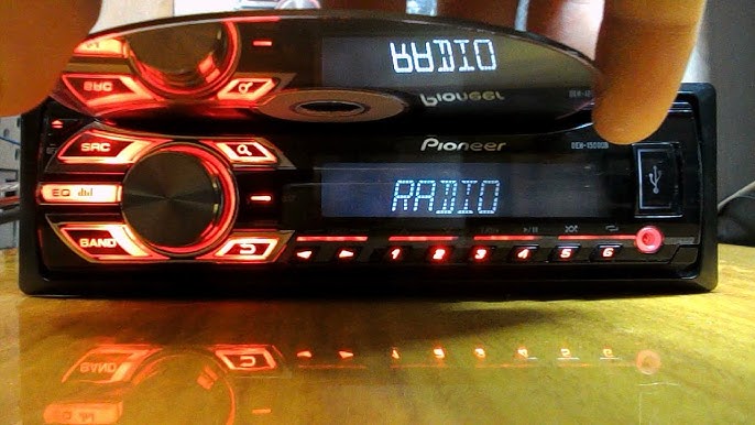 RADIO CD COCHE USB RCA AUXILIAR 200V PIONEER DEHS100UBB