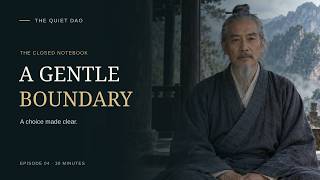 A Gentle Boundary | The Closed Notebook (Taoist Reflection) screenshot 3