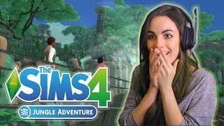 THE SIMS 4 JUNGLE ADVENTURE | TRAILER REACTION