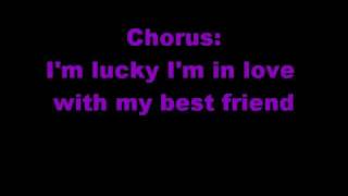 Lucky- Jason Mraz &amp; Colbie Calliat + LYRICS