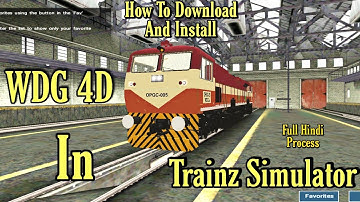 How To Add Indian Add-ons || WDG 4D || Trainz Simulator