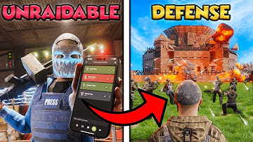 This offline base is UNRAIDABLE! - Rust