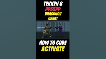 How To Dragunov CHEAT CODE Activate | TEKKEN 8 PPSSPP