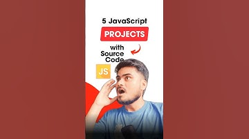 5 JavaScript Projects with Source Code! #shorts #coding #programming #javascript