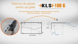Ghid de instalare - Sistem de glisare KLS 100G - Regency Company
