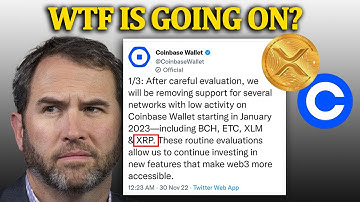 ⚠️Why is Coinbase Wallet DELISTING XRP and other Crypto? Coinbase XRP News