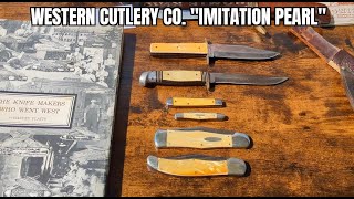 Western States Cutlery Co - "Imitation Pearl"  #USA #Knife #Vintage #Collection #fishing #hunting