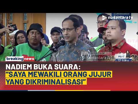 Pernyataan di Persidangan, Nadiem Makarim: Berdiri Mewakili Setiap Orang Jujur yang Dikriminalisasi