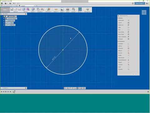 Sketching in Autodesk Fusion 360