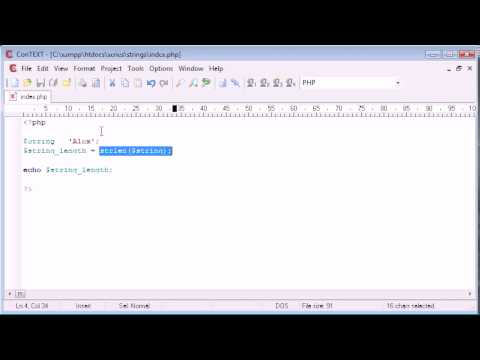 Beginner PHP Tutorial  String Functions String Length in PHP by For Student Organization